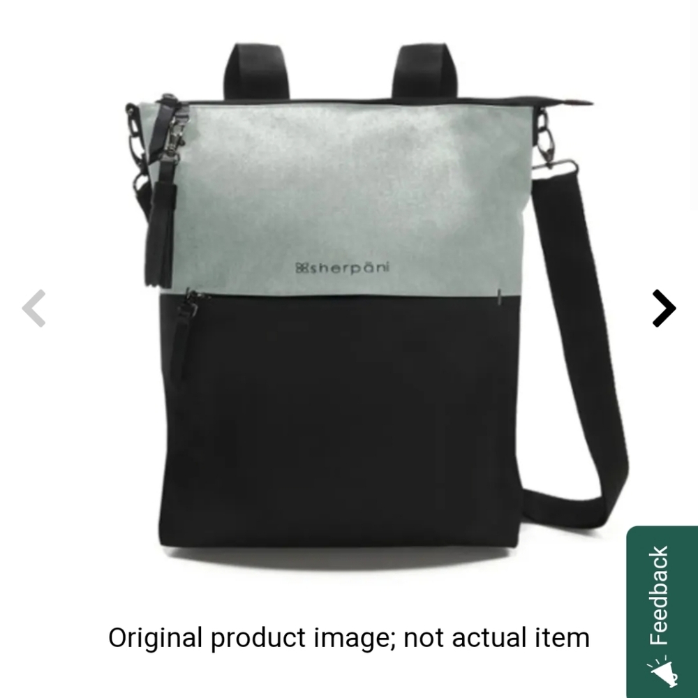 Sherpani Travel Backpack Tote Bag